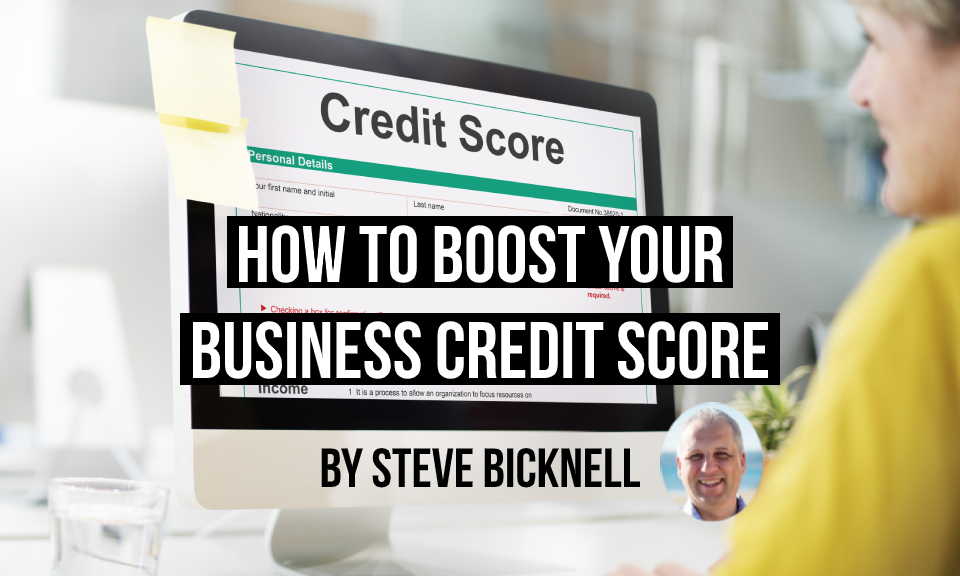 How to boost your business credit score title image