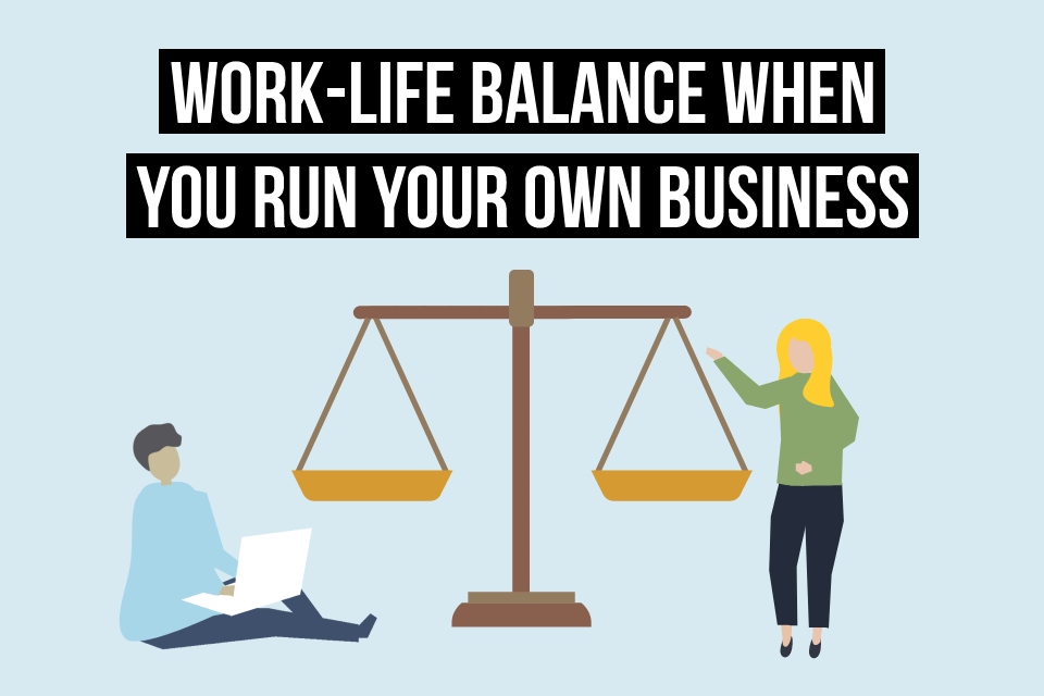 Find out more about achieving a healthy work-life balance as a freelancer or small business owner