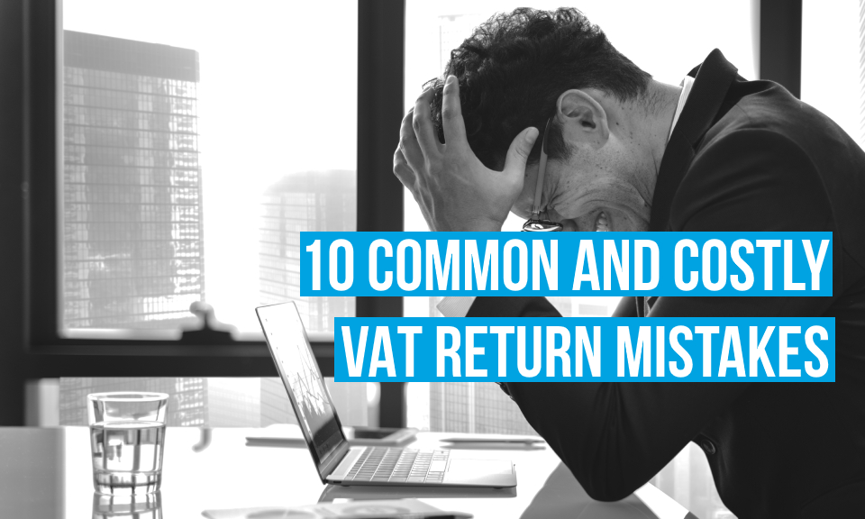 10 common and costly VAT Return mistakes title image