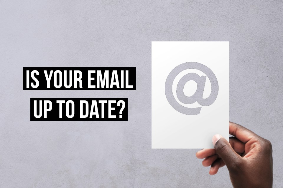 It's important that you keep your email address up to date. Here's why.