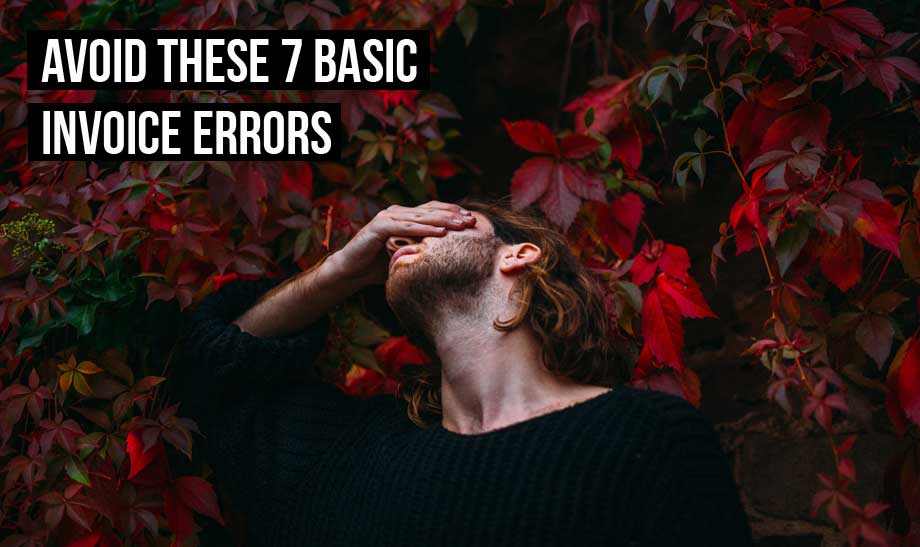 Avoid the headache. Errors in your invoices can be avoided by fully completing invoice templates like those in Debitoor invoicing software