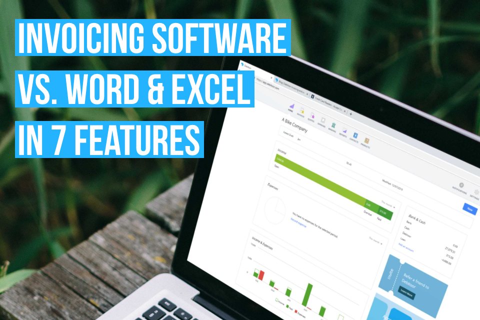 Invoicing software has several important features that you won't find in Word or Excel. Here's 7 of them.