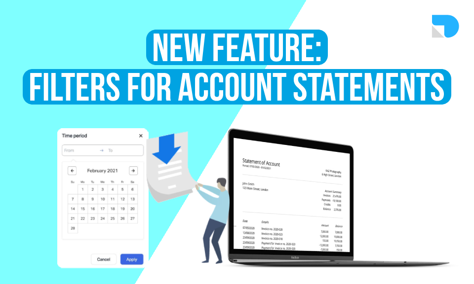 New filters for account statements title image