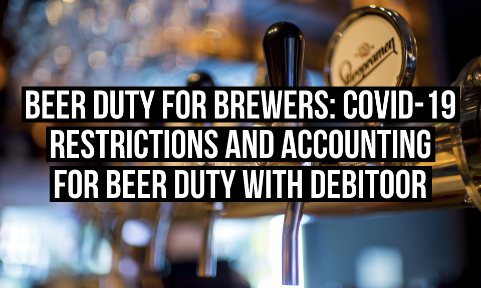 Debitoor invoicing software can support brewers in organising their beer duty payments