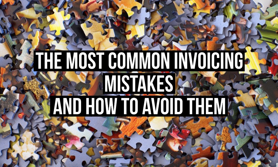Using invoicing software will help you to minimise mistakes when you create an invoice.