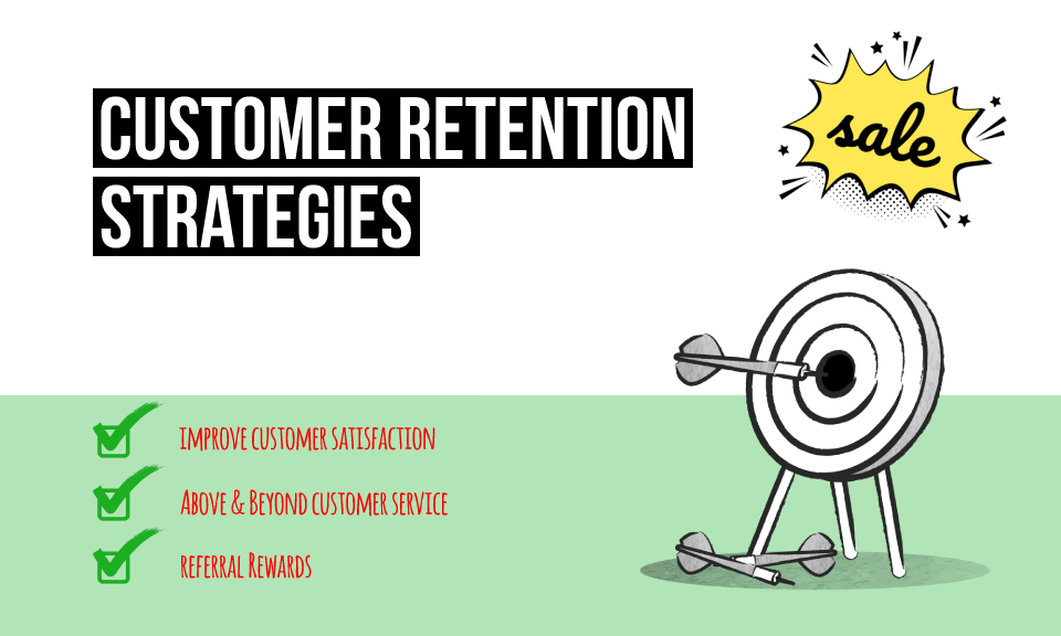 Customer retention strategies title image