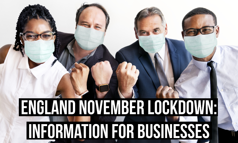 England November lockdown: Information for businesses title image