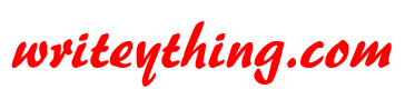 writeything logo