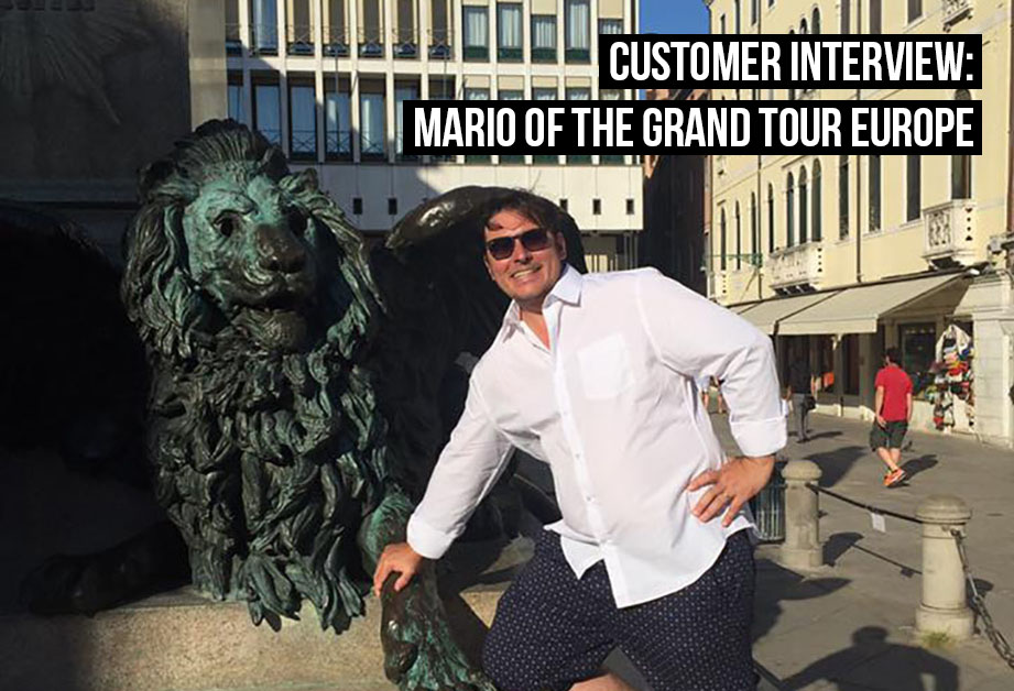 Debitoor user Mario runs a small business specialling in tour guides across Italy and Europe