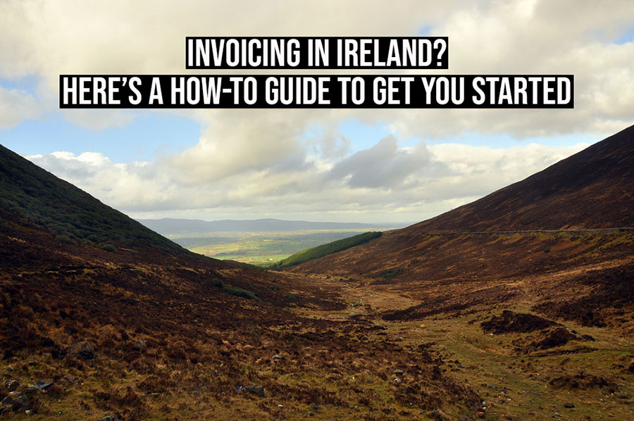 image of moss covered hills in Wicklow Ireland at autumn time