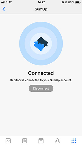 Connect your Debitoor invoicing software to SumUp in seconds