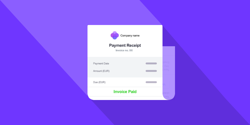 We're thrilled to announce payment receipts - send a receipt for payment to an invoice created in Debitoor