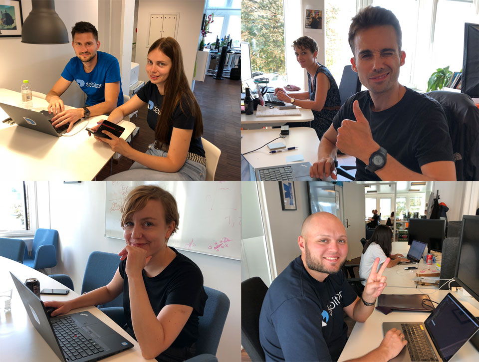 A few faces from Debitoor invoicing software Team Days 2018