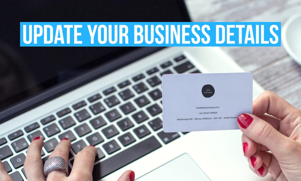 It's easy to update your business details in your Debioor account, find out more