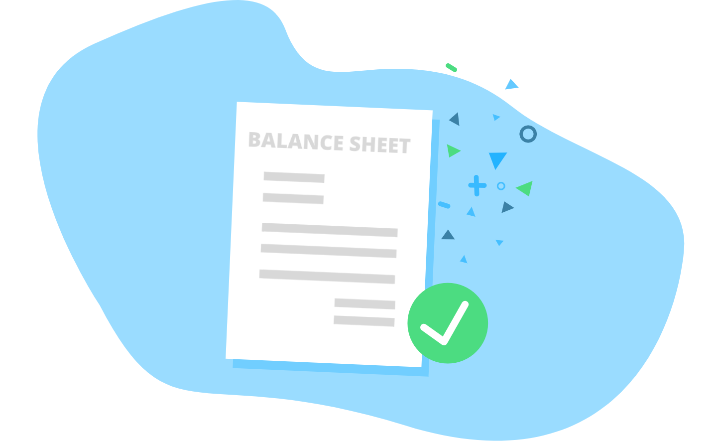 Debitoor financial reporting software helps you create balance sheets.