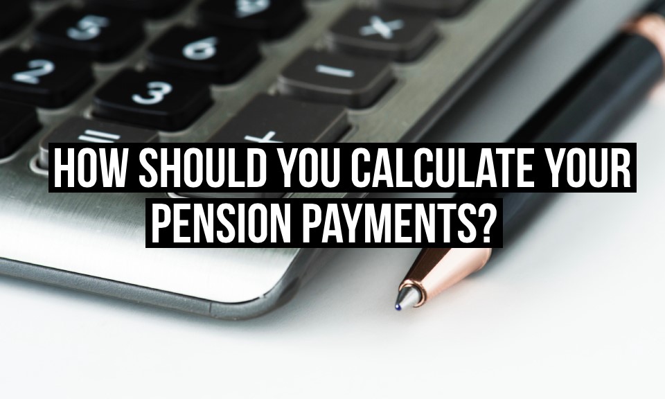 You need to decide how much money you want to pay into your pension every month